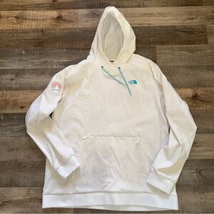 2017 Antarctica expedition White Hoodie by The North Face XXL